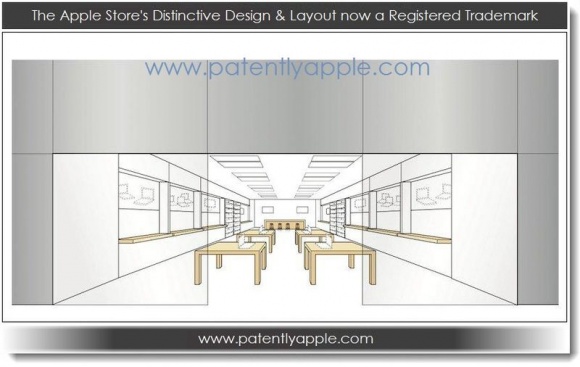картинка к новости Apple зарегистрировала дизайн и интерьер своих магазинов!